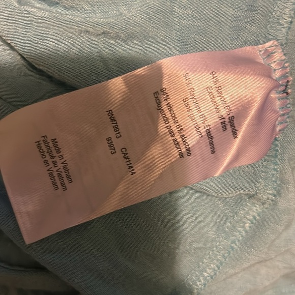 Motherhood maternity nursing tank top shirt blouse size Large L stretchy - Picture 4 of 4